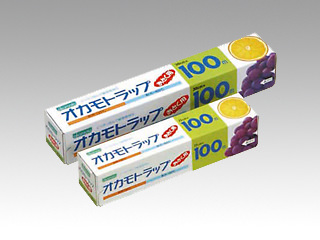 ラップ オカモトラップ E-22 22×100 オカモト レンジ可 冷凍可 食品保存 00165001【30本入/ケース】