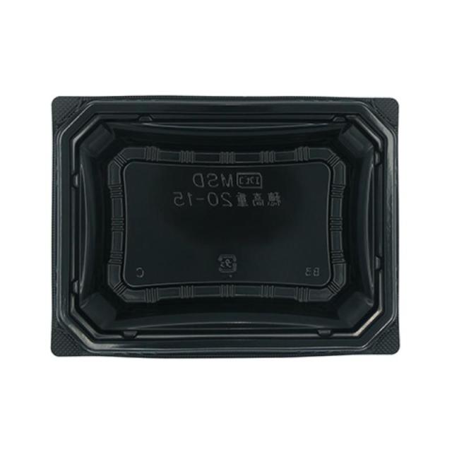 (800枚) 弁当容器 MSD穂高重20-15 黒 エフピコ 00199006の通販は