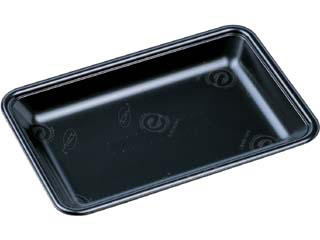 まとめ買い トレー エフピコ FLB-X15-25 W エコ黒 1600枚(100枚×16)の通販は 25,575円