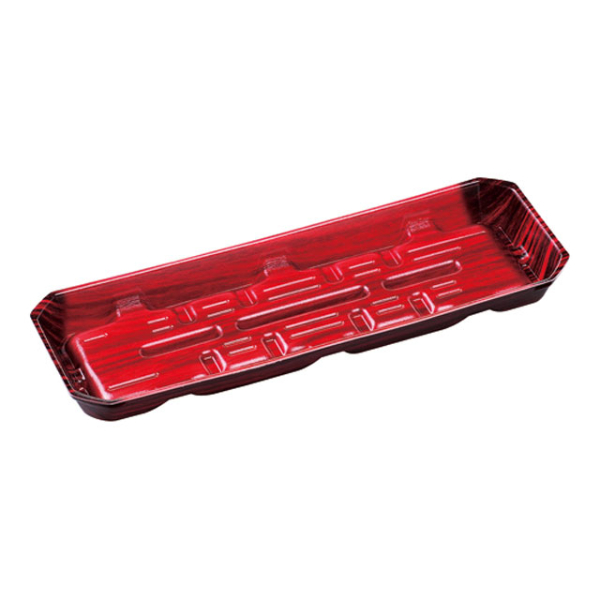 うなぎトレー エフピコ FU-30-10(25) 春慶赤 1200枚(50枚×24)の通販は