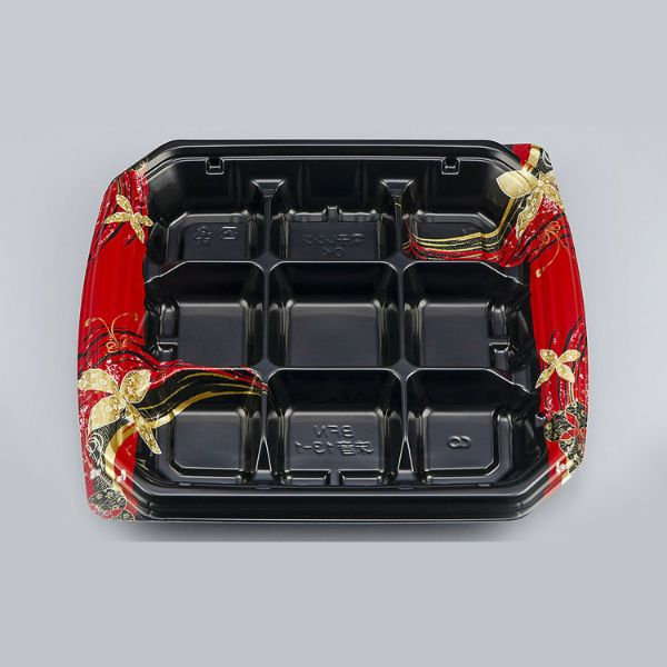 (400枚) 弁当容器 BFN味音(みおん)13-1 結花黒本体 シーピー化成 00273032の通販は