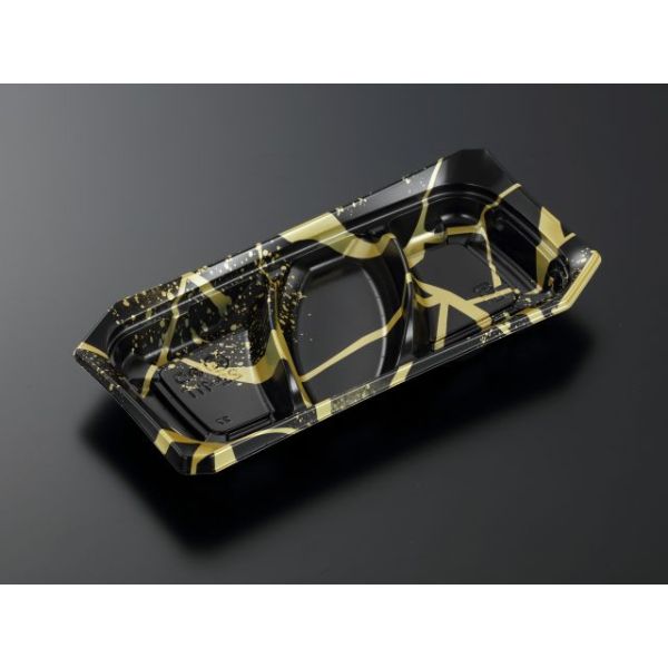 (1200枚) 軽食容器 CT ゆう22-11 T 継ぎBK-BK 身 中央化学 00296992の通販は