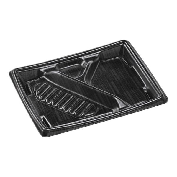 (600枚) 弁当容器 MFPかすが24-18-1 ロッド黒 エフピコ 00305788の通販は