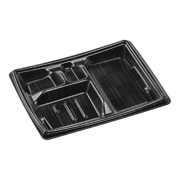 (600枚) 弁当容器 MFPかすが24-18-2 ロッド黒 エフピコ 00305791の通販は