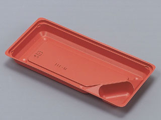 (800枚) MU(3点式) M-111 中仕切 赤 00306475の通販は 7,800円