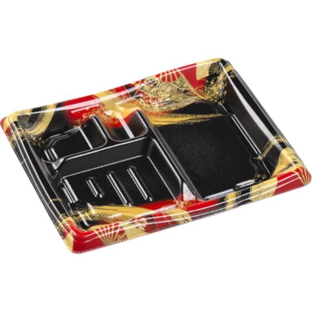 (600枚) 弁当容器 MFP彩風膳24-20-5 本体 晴れ着赤 エフピコ 00311308の通販は