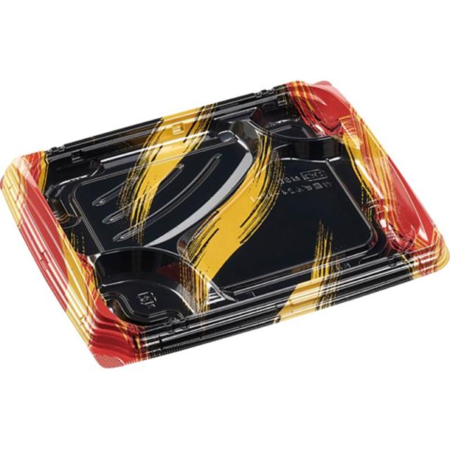 (600枚) 弁当容器 MSD竹皿膳24-19-1 はけ嵐赤 エフピコ 00314767 19,553円