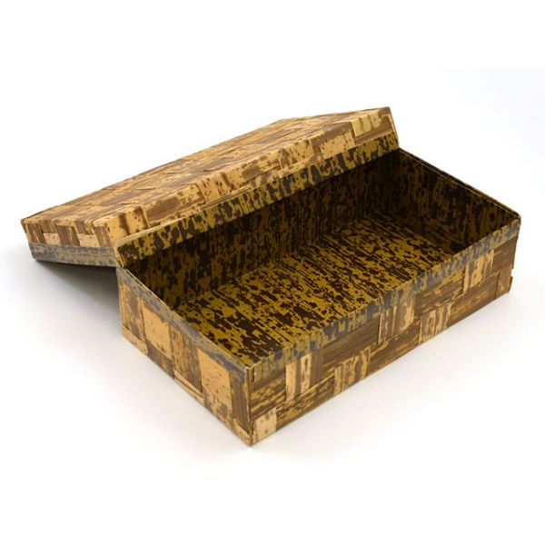 (200枚) どんぶり容器 ハイブリッド竹皮編BOX 蓋セット TXH-8H 松本 00319186の通販は