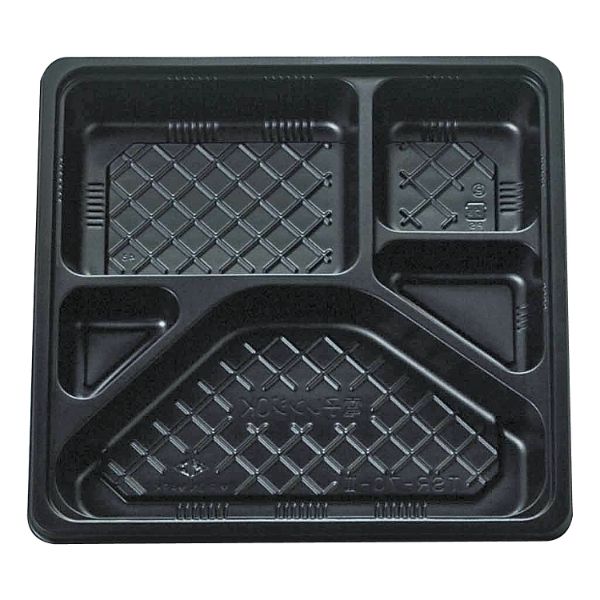 (1000枚) 弁当容器 TSR-70(2) 黒 本体 タカギ産業 00322186 19,642円