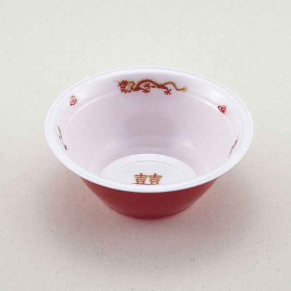 (600枚) 弁当容器 ラーメン 小(本体)龍外赤 青葉紙業 00381119の通販は 17,776円