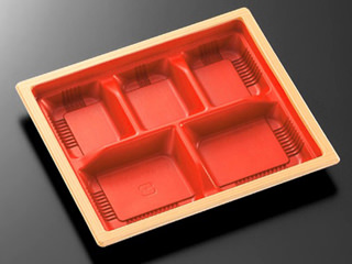 (600枚) 弁当容器 CT WF-22I-27 赤木目BK 身L 中央化学 00381974の通販はau PAY マーケット - プロステ ...