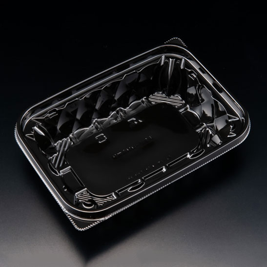 (900枚) 惣菜容器 バイオ アソートケース 18-13B(38) 黒 リスパック 00400349の通販は 17,391円