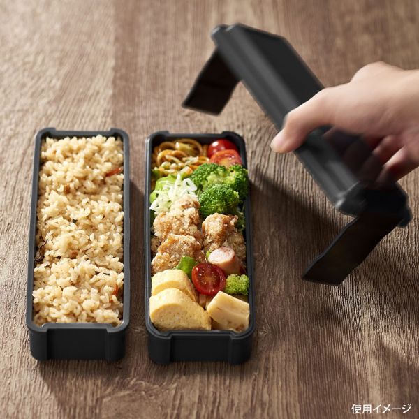 (30枚) 弁当容器 SMART UP ランチボックス二段保冷ケース付 BLW-38HE 00416976の通販は