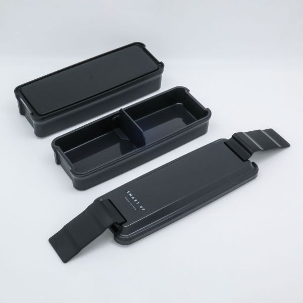 (30枚) 弁当容器 SMART UP ランチボックス二段保冷ケース付 BLW-38HE 00416976の通販は