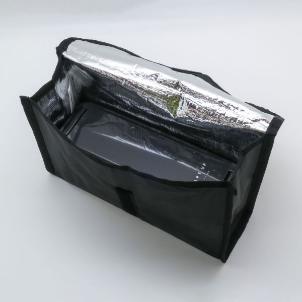 (30枚) 弁当容器 SMART UP ランチボックス二段保冷ケース付 BLW-38HE 00416976の通販は