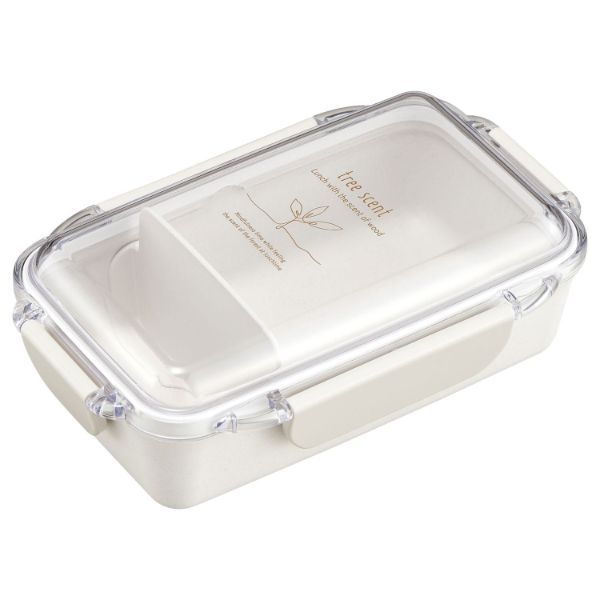 (30枚) 弁当容器 ひのきのぷら ランチボックス(仕切付) PCD-500 ホワイト 00417233