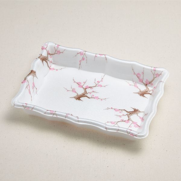 (600枚) 弁当容器 なみざら 50 紅梅 青葉紙業 00430118の通販は 28,798円