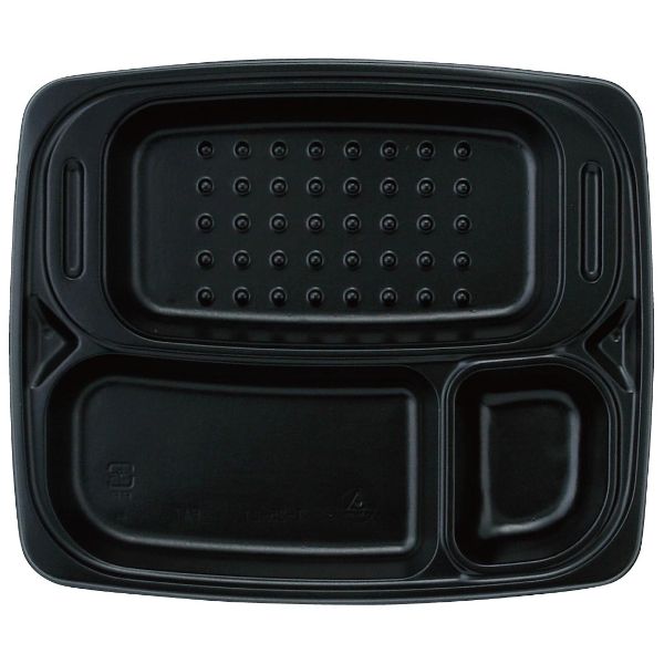 (400枚) 弁当容器 T-25-21 本体黒無地(蓋透明)セット アヅミ産業 00431271の通販は 14,550円