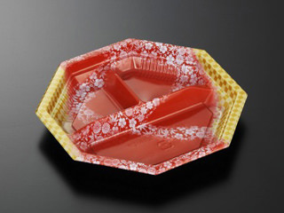 (600枚) 弁当容器 CT WF-八角21A-27 市華RBK 中央化学 00437461の通販は