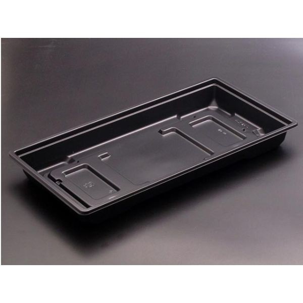 リスパック 弁当容器 饗膳 100B 黒 600枚(50枚×12)