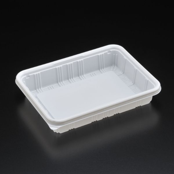 (1600枚) サンドイッチ容器 エスコン UL-83-10 W 本体 スミ 00537984