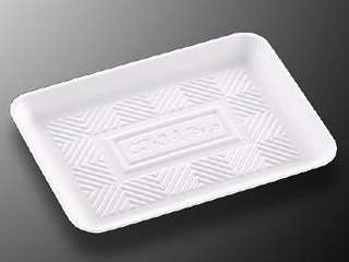 (1000枚) 発泡トレー CJ-3A 白 中央化学 00542009の通販は 17,556円