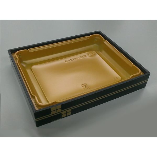 (400枚) どんぶり容器 WIC-413-0 本体 本陣金 エフピコ 00547704