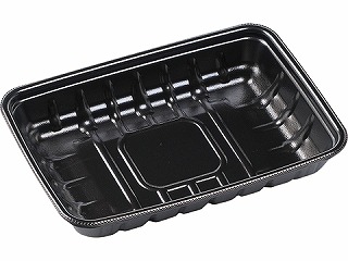 (1200枚) 発泡トレー FLミンチ20-14(35) エコ黒 エフピコ 00556459