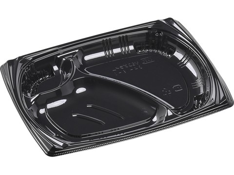 (600枚) 弁当容器 MSDプライム24-18-3 本体 黒 エフピコ 00568210の通販は