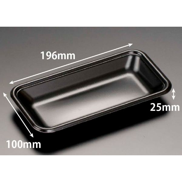 (2400枚) 発泡トレー J-20-10T 黒 リスパック 00594933の通販は