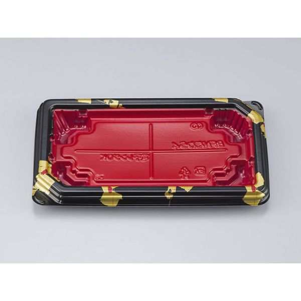 (800枚) 軽食容器 BFNたわら4 輪島内赤本体 シーピー化成 00614822の通販は