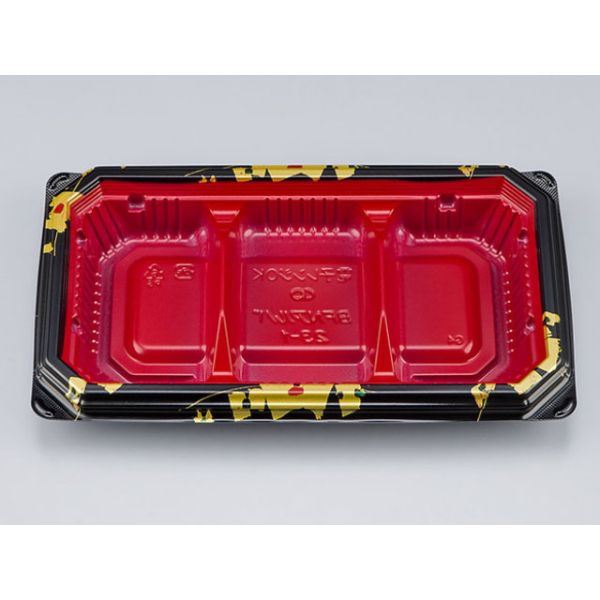 (800枚) 弁当容器 BFNアルバ23-1 輪島内赤本体 シーピー化成 00630758の通販は