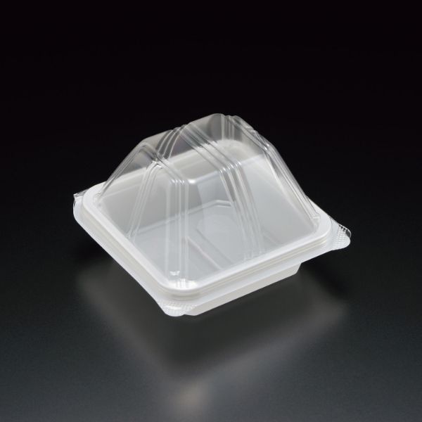 (900セット) 軽食容器 ユニコン LS-02 W スミ 00654293の通販は