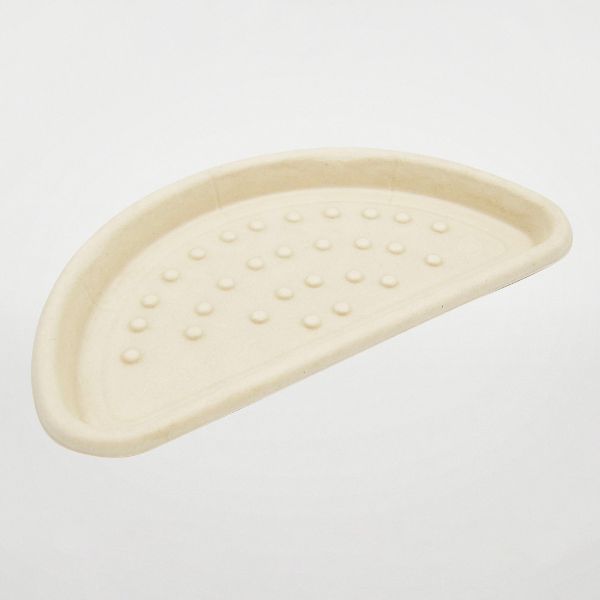 まとめ買い パックスタイル バガス容器 WBピザ 10インチ ハーフ 450枚(50枚×9)