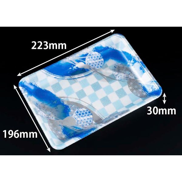 (900枚) 発泡トレー J-28-20F めい青 リスパック 00665581の通販は 29,733円