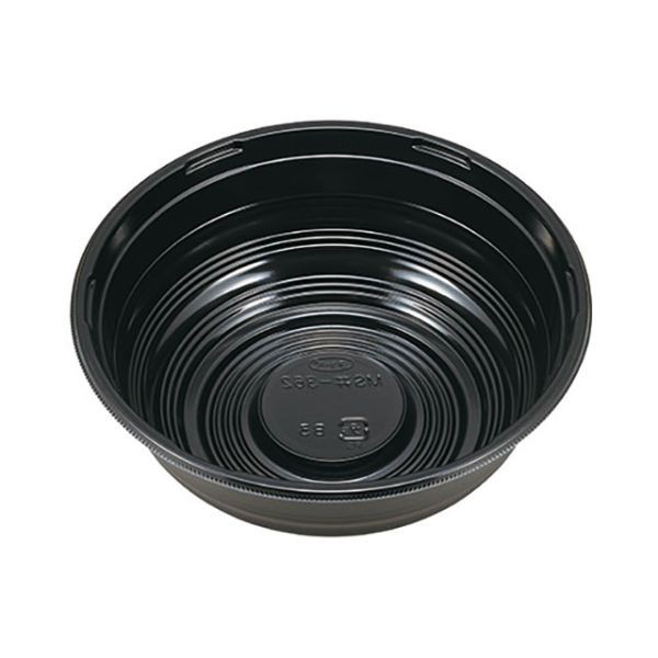 どんぶり容器 エフピコチューパ MS丼-362 黒本体 800枚(50枚×16)