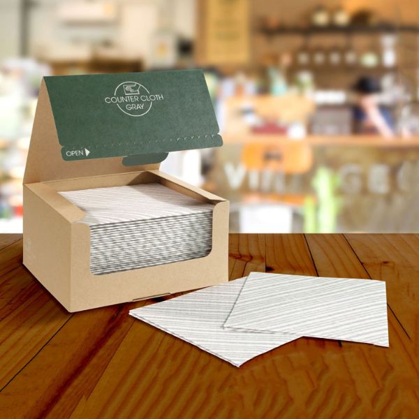 オールタイムカウンタークロス グレー 35枚入 東京メディカル 00670533【30箱】の通販は