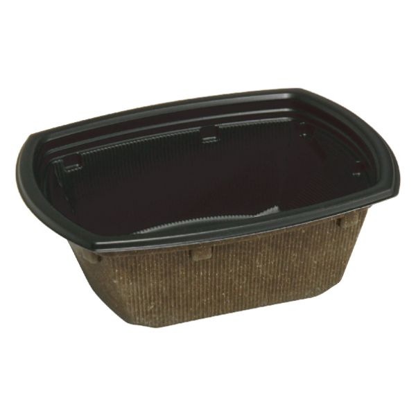 (600枚) 弁当容器 BCT コバコ 18-15 BK-コトン BR 身 中央化学 00687592の通販は