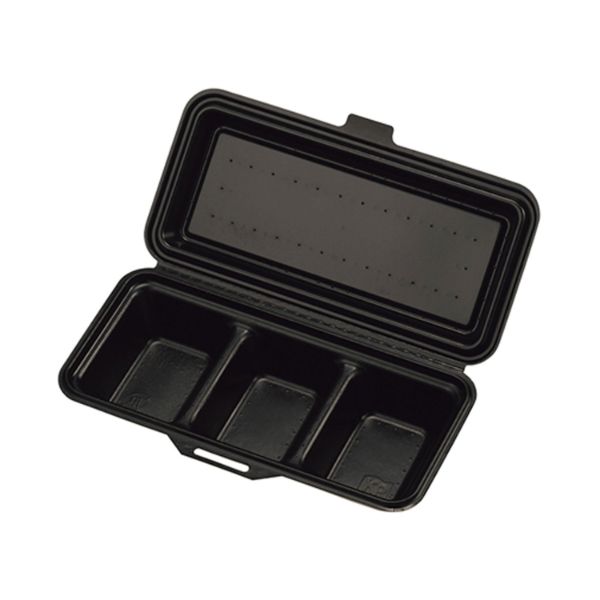 (400セット) 弁当容器 KM-43-T ブラック ケーピープラテック 00692278