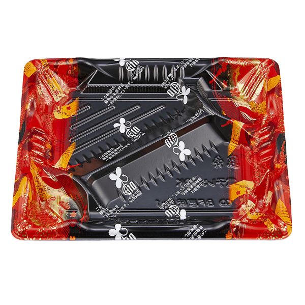 (600枚) 弁当容器 BF恵味8-1 短冊赤B本体(N) シーピー化成 00693462の通販は