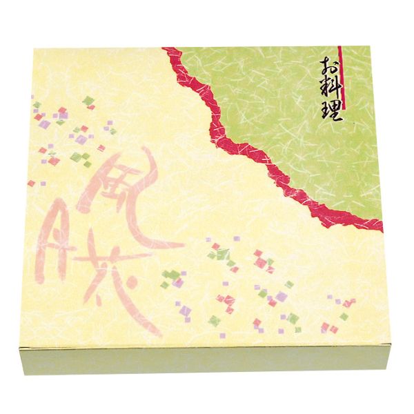 (300枚) 弁当容器 風月花 ワンピース紙ボックス本体 北原産業 00697566の通販は