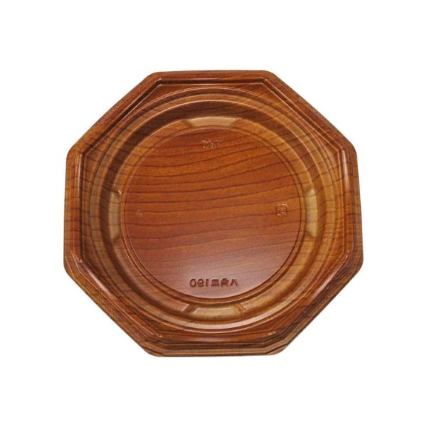 (600枚) 軽食容器 八角皿190本体 BW デンカポリマー 00699544の通販は