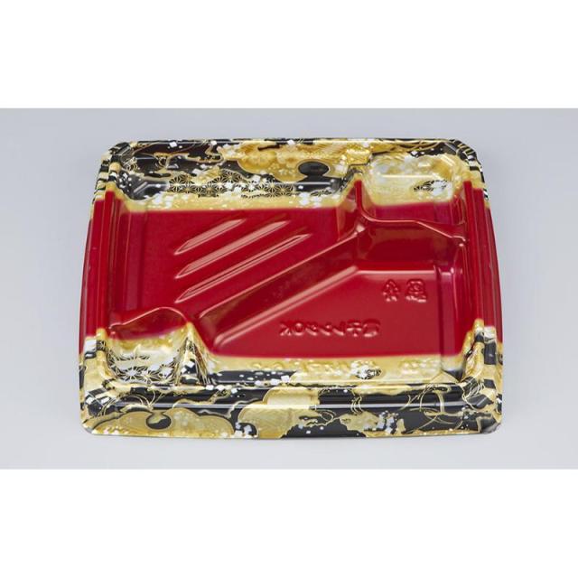 (600枚) 弁当容器 BFハカマ膳6-2 国風赤 本体(N) シーピー化成 00704330の通販はその他使い捨て食器