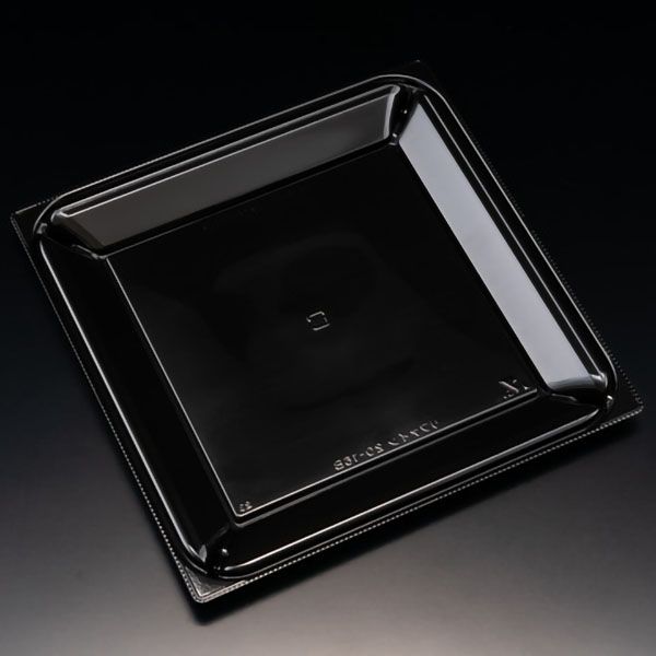 (400枚) 惣菜容器 バイオ リファイン 20-16B 黒 リスパック 00707122の通販は