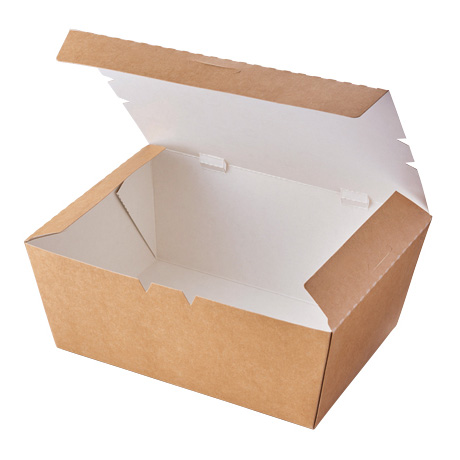 (160セット) 弁当容器 KLPボックス4 ナチュラル PP ケーピープラテック 00712838の通販は