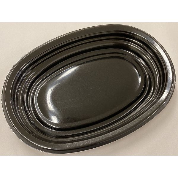 中央化学 軽食容器 TPオルマ M25-18 黒 身 400枚(50枚×8) 9,833円