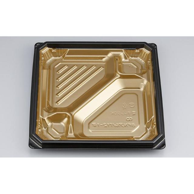 (400枚) 弁当容器 BFNアルバ12-1平 本漆GB 本体 シーピー化成 00733105の通販はその他使い捨て食器