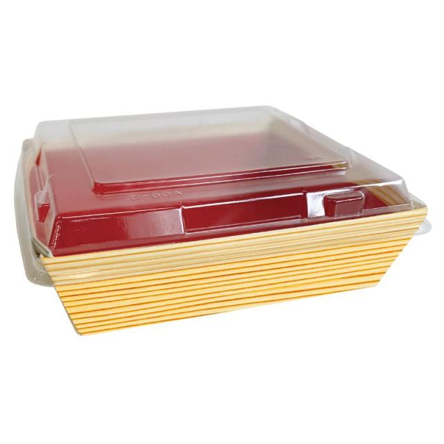 (600枚) 弁当容器 NB KT-128-小-木目 高津紙器 00748669の通販は