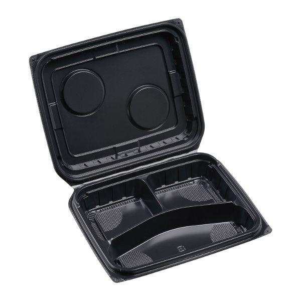 弁当容器 エフピコ DLV-BOX24-20MSD本体K 黒 240枚(30枚×8)の通販は 10,450円