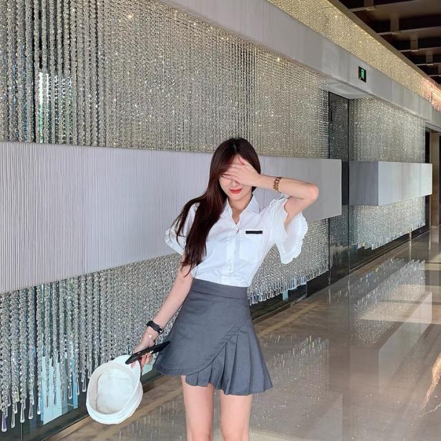 THOM BROWNE トムブラウン TBツイルプリーツセレモニードレス プリーツスカート スカートショートの通販は